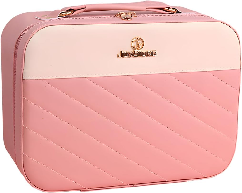 Checkered Makeup Bag, Cosmetic Bag image number 2