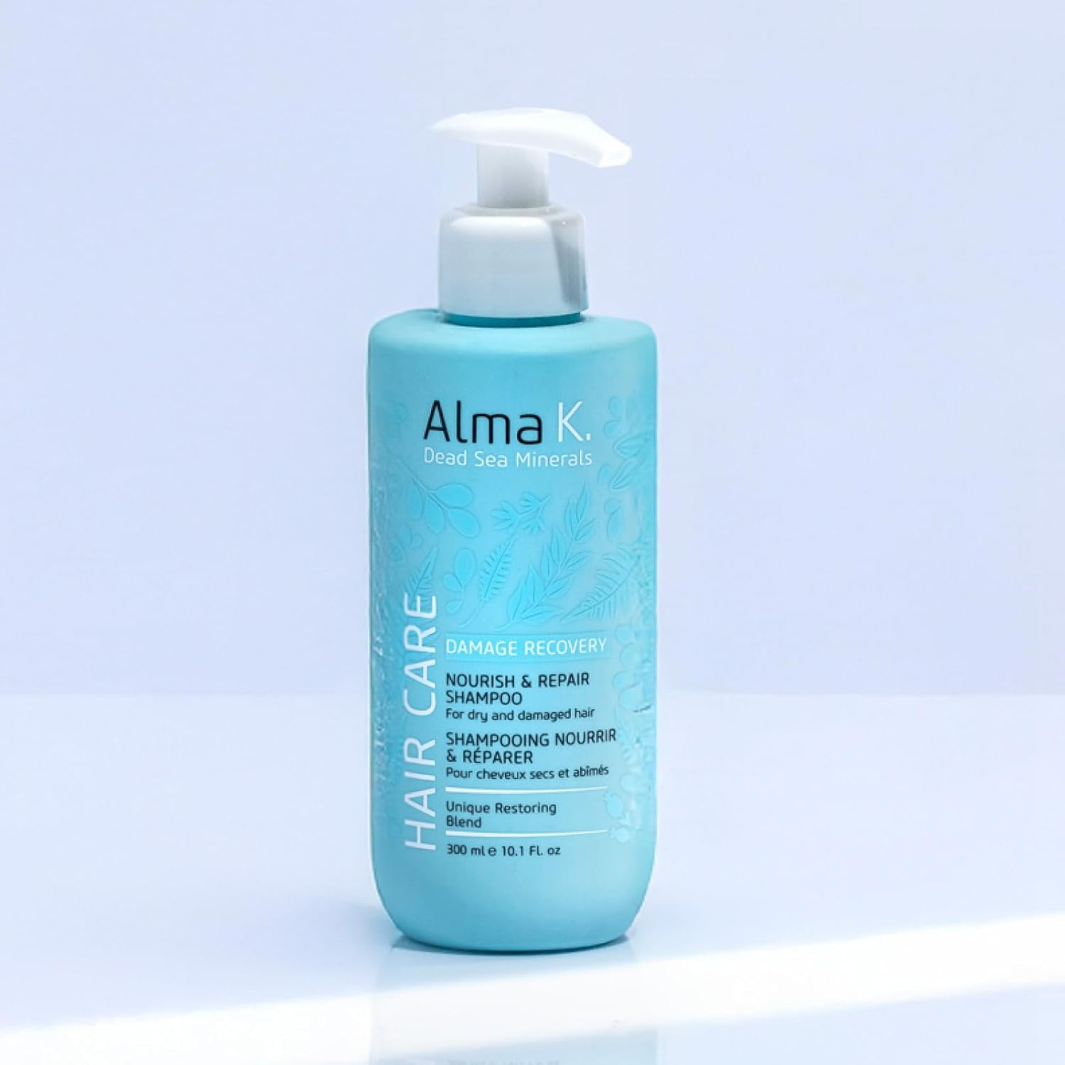Alma K Nourish and Repair Shampoo - Moisturizing Hair Growth - Hydrating with Argan Oil, Shea Butter -300 Ml image number 2