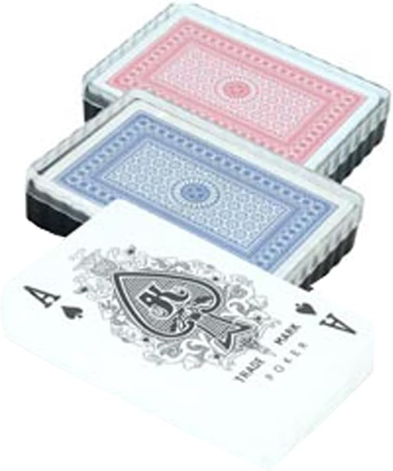 Playing Cards with Case, Red/Blue image number 1