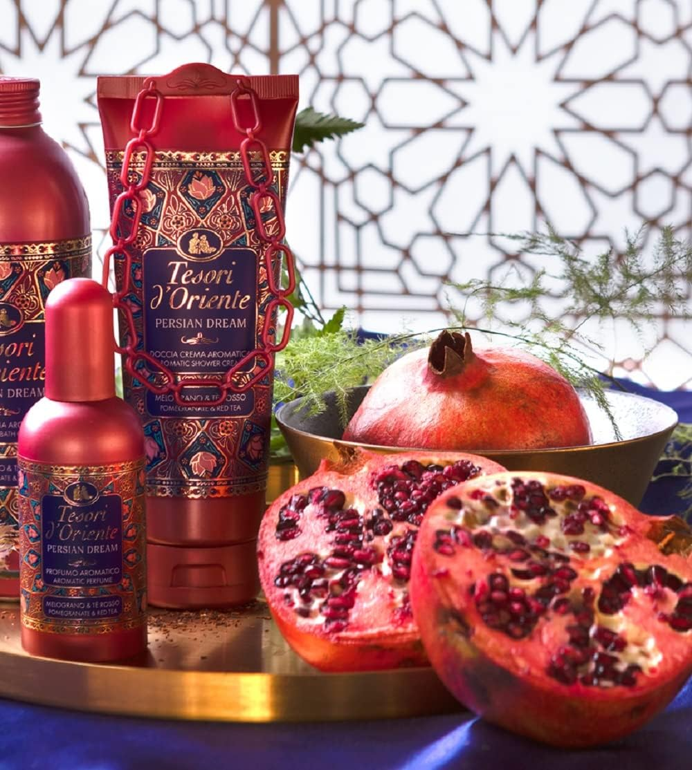 TESORI D&acute;ORIENTE Persian Dream with Pomegranate and Red Tea Shower Gel 250 Ml image number 2
