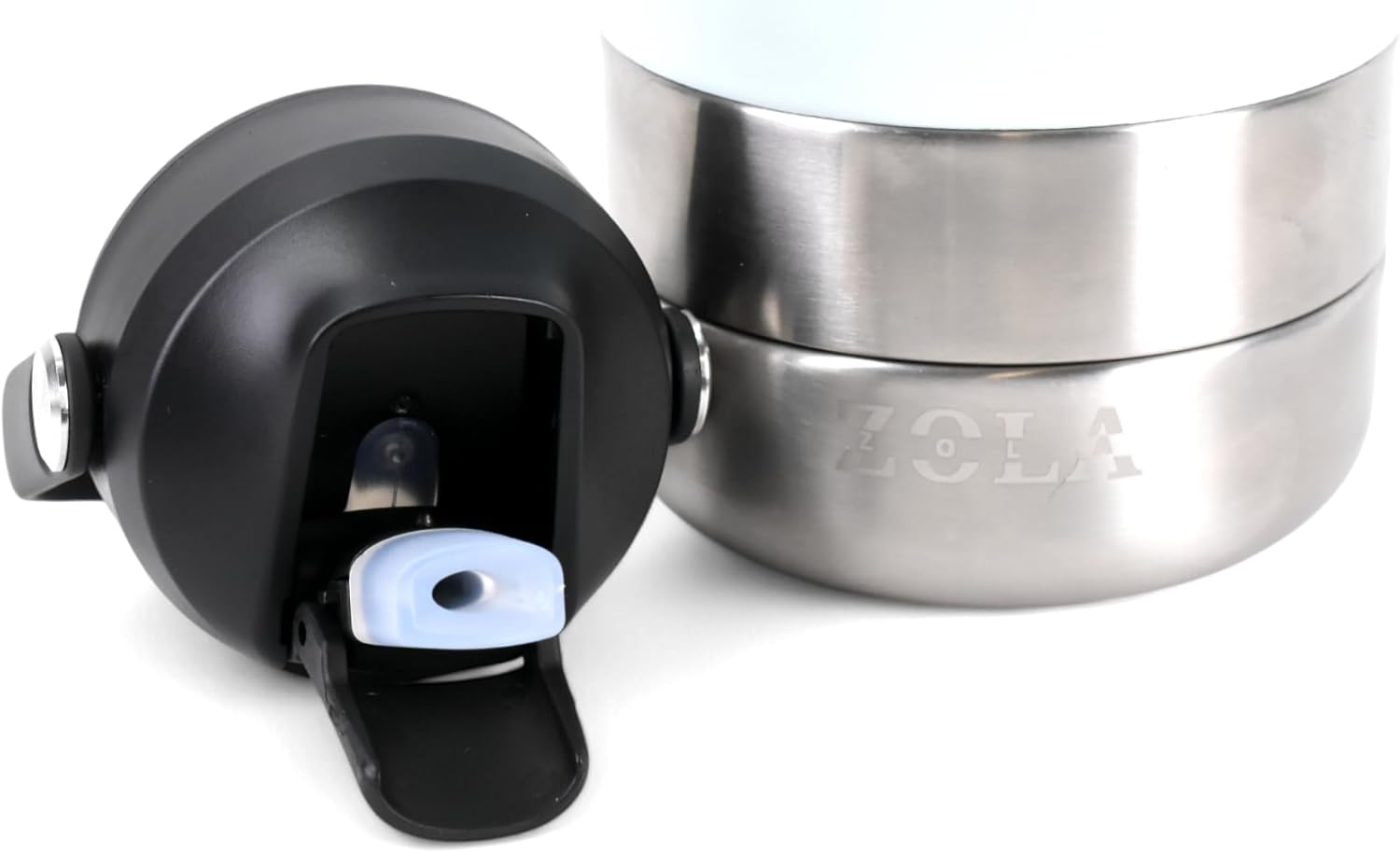 Snackspout - 3-In-1 Water Bottle for Dogs & Humans &ndash; Portable & Leak-Proof Dog Travel Water Bottle with Built-In Bowl & Snack Compartment &ndash; Bpa-Free, Insulated & Eco-Friendly image number 4