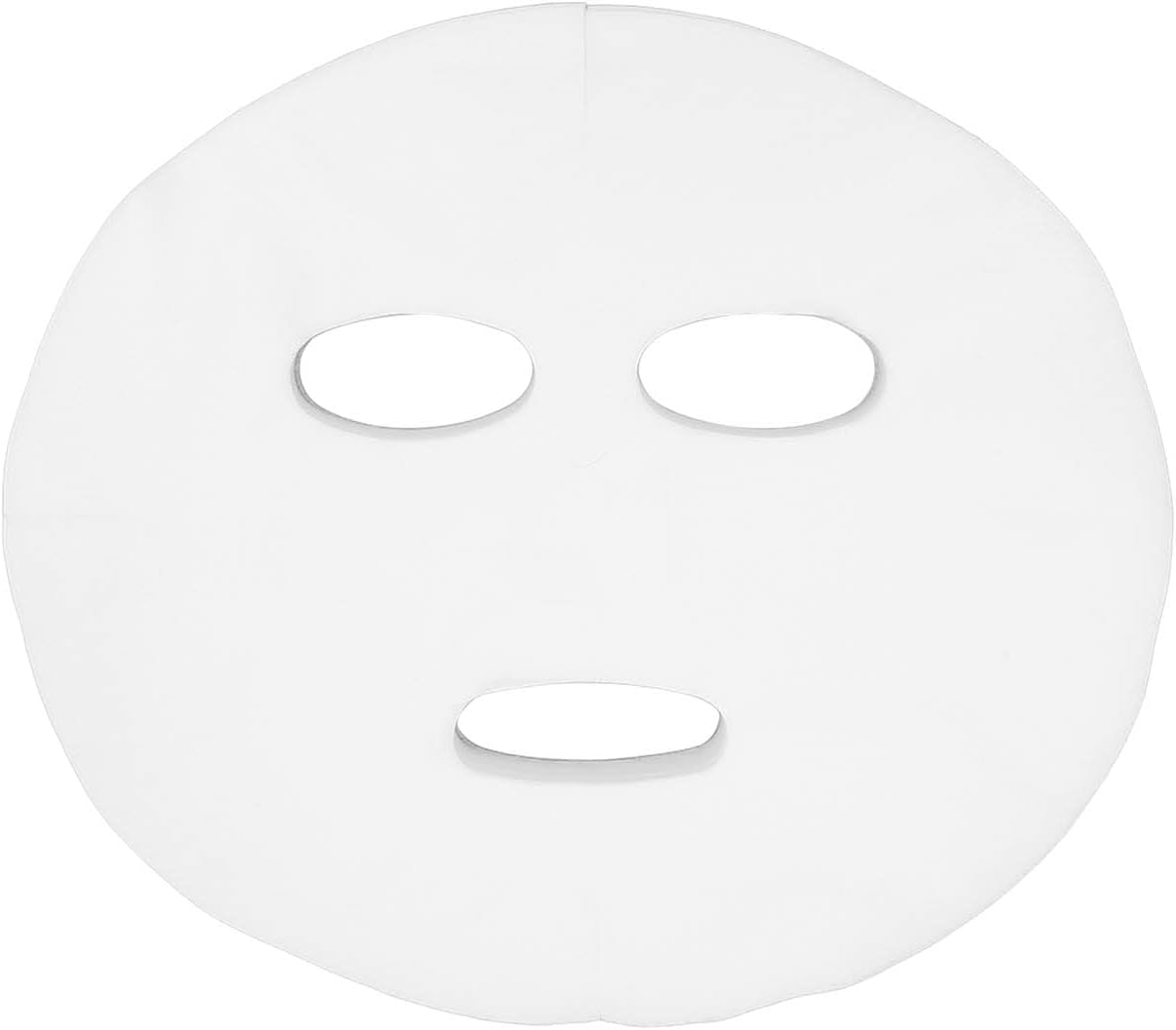 Pre Cut Facial Mask Sheet, DIY Facial Mask Paper Fiber Spa Moisturizing for Home image number 3