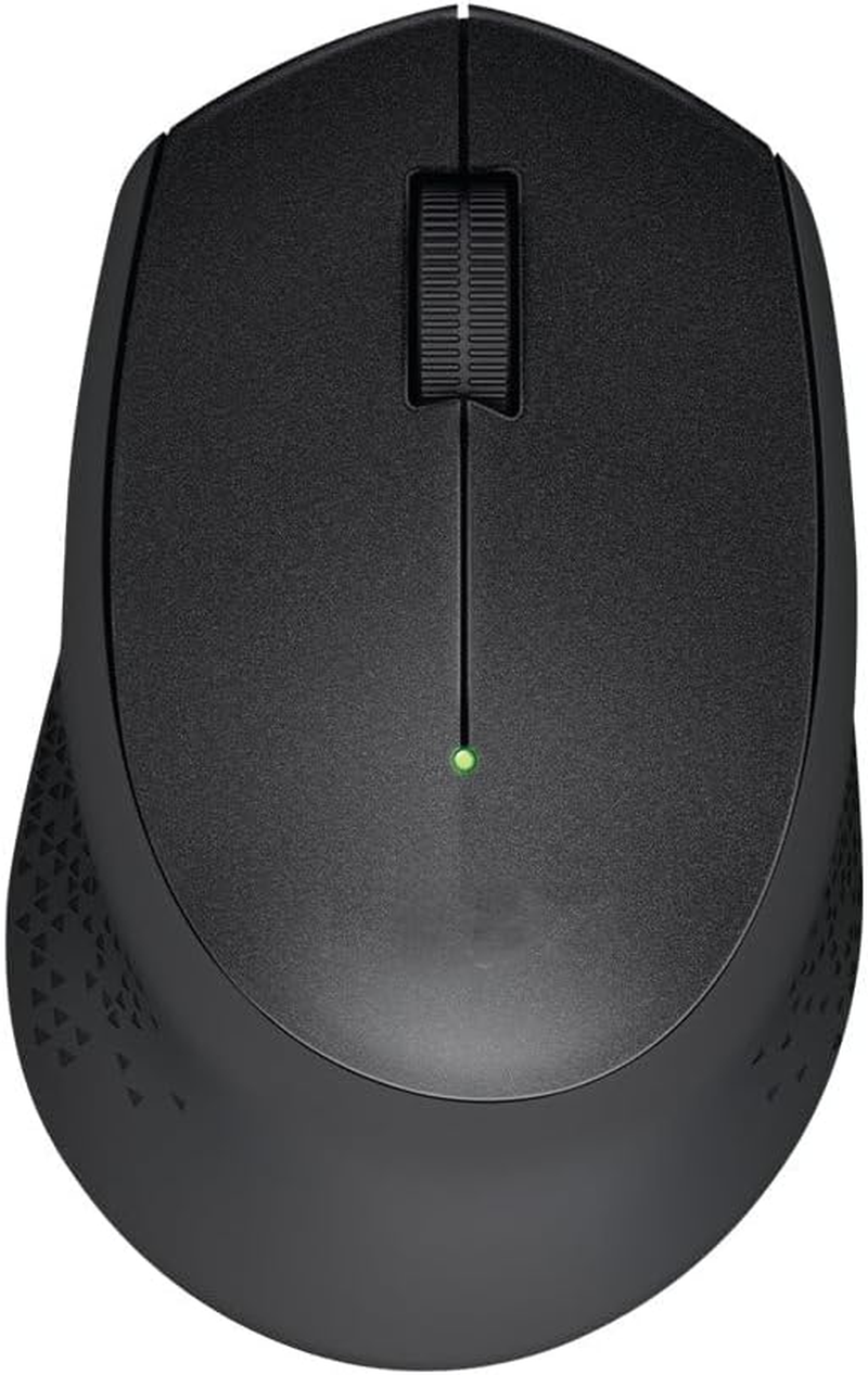 Original M330 Silent plus Wireless Mouse &ndash; Enjoy Same Click Feel with 90% Less Click Noise, 18 Months Battery Life, Ergonomic Right-Hand Shape, Compatible with PC, Mac, Laptop, Chromebook - Black image number 4