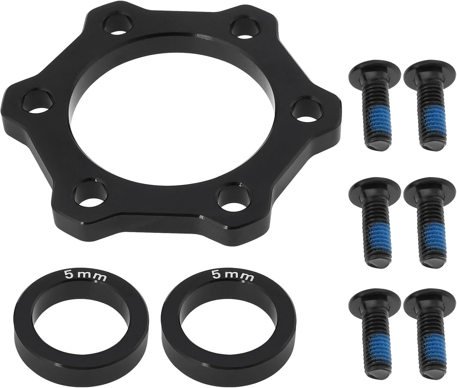 OTOTEC 1 Set of Bike Hub Adapter Disc Brake Bicycle Brake Disc Conversion Base Compatible with Boost Hub Conversion Bicycle