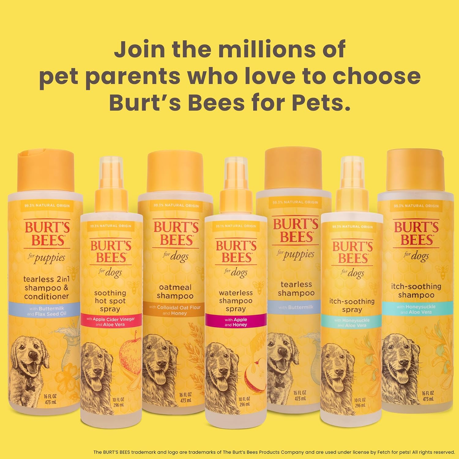 Burts Bees Tearless 2 in 1 Shampoo and Conditioner for Puppies image number 3