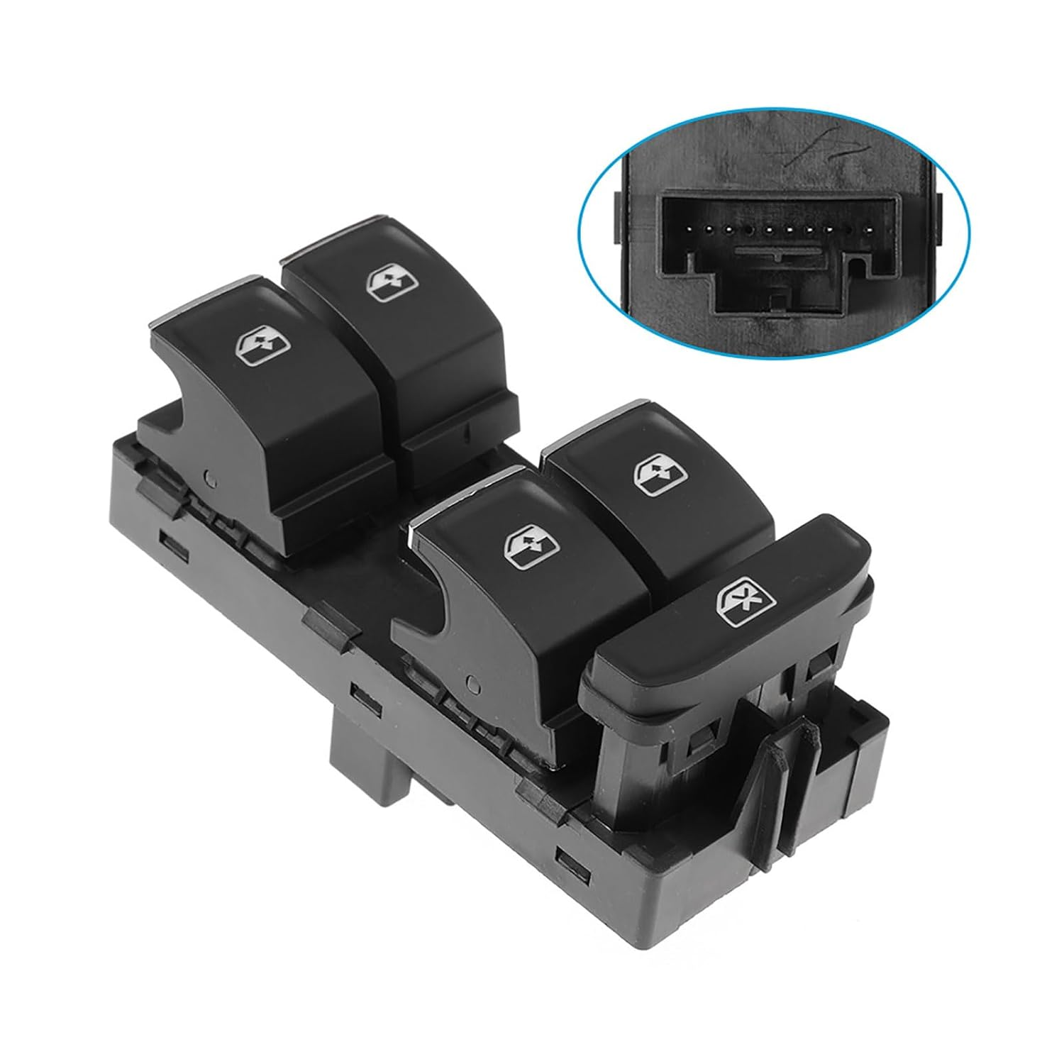 KAKA AUTO PARTS 5G0959857C Replacement Master Power Window Control Switch Suitable for VW Golf MK7 Passat B8 Tiguan