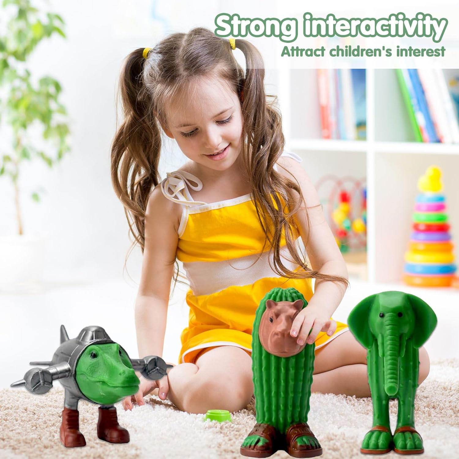 Italian Brainrot Figures Set, 8 Pieces Tralalero Meme Figures, Funny 3D Printed Collectible Figures, Shark, Monkey & More, Decoration & Gift for Fans image number 5