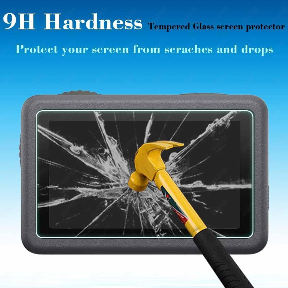 ULBTER Lens Screen Protector for DJI OSMO Action 6 Camera [9Pack], Tempered Glass Cover 9H Hardness Ultra-Clear Anti-Scrach Anti-Fingerprint Anti-Bubble image number 5