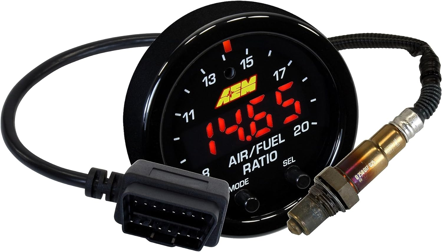 AEM X-Series OBDII Wideband AFR Controller Gauge image number 4