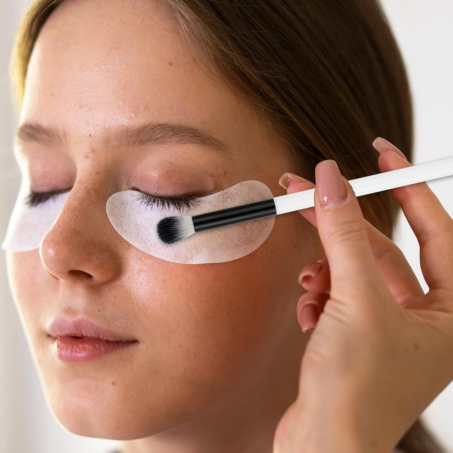 12 PCS Eyelash Cleaning Brush Lash Extension Brushes for Cleansing Lash Bath Cleanser Brush Lash Shampoo Brush Eyeshadow Brush Set Lashes Extension Supplies image number 2