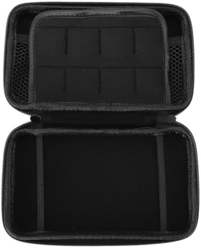 Hard Shell Carrying Case for 3DS XL, Super N Edition, 2DS XL, New 3DS XL, New 3DS LL, 3DS XL, 3DS LL, with Large Capacity Storage (Silver) image number 3