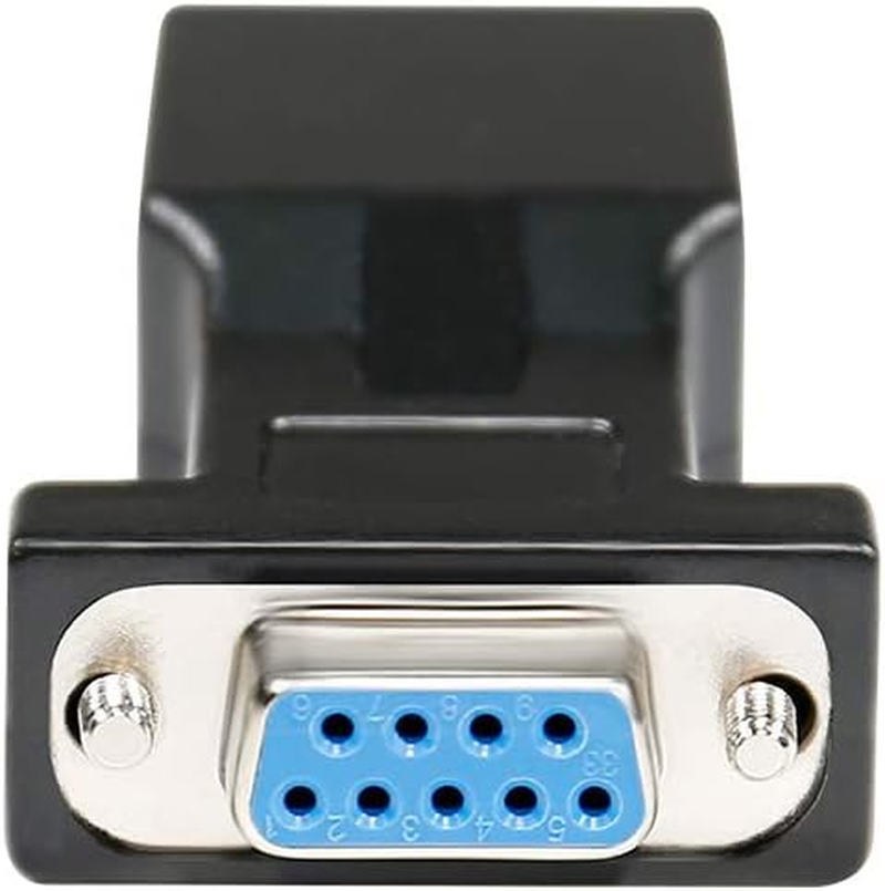DTECH RS232 DB9 to RJ45 Serial Adapter DB-9 Female to RJ-45 Female and DB9 Male to RJ45 Female Ethernet Converter (2 Pack, DB9-F to RJ45-F and DB9-M to RJ45-F) image number 6