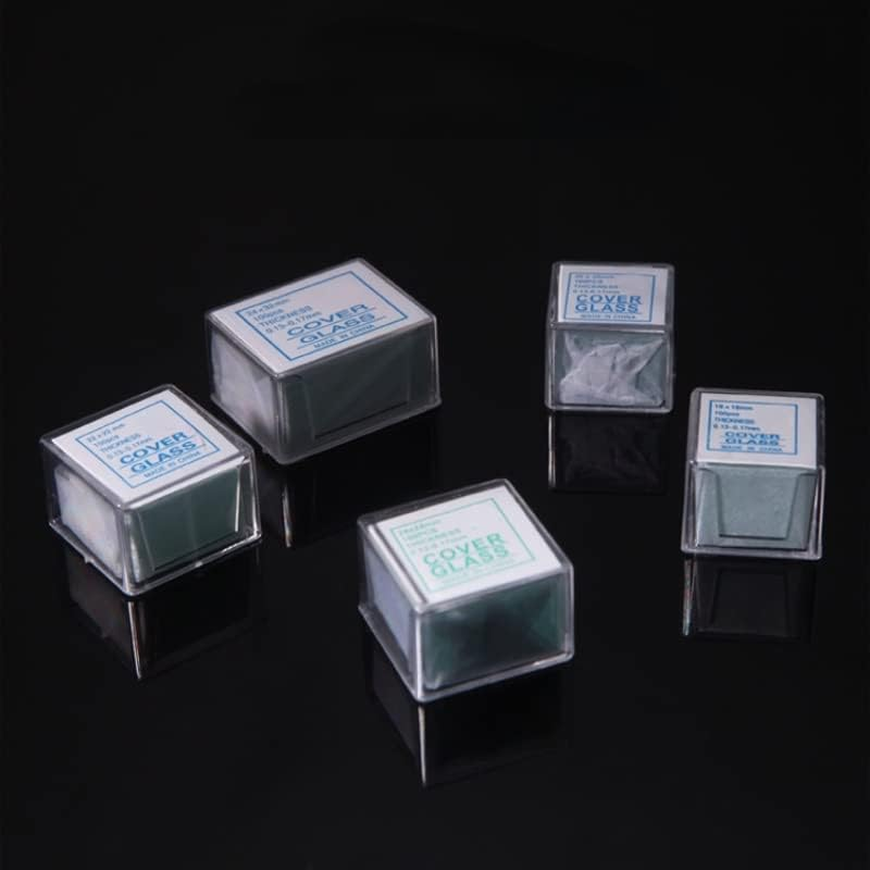 Microscopes Equipment Microscope Rectangle Microscope Cover Glass 24X32Mm/24X40Mm/24X50Mm/24X60Mm 100Pcs/Box Coverslips for Specimen Preparation(24X40Mm) image number 6