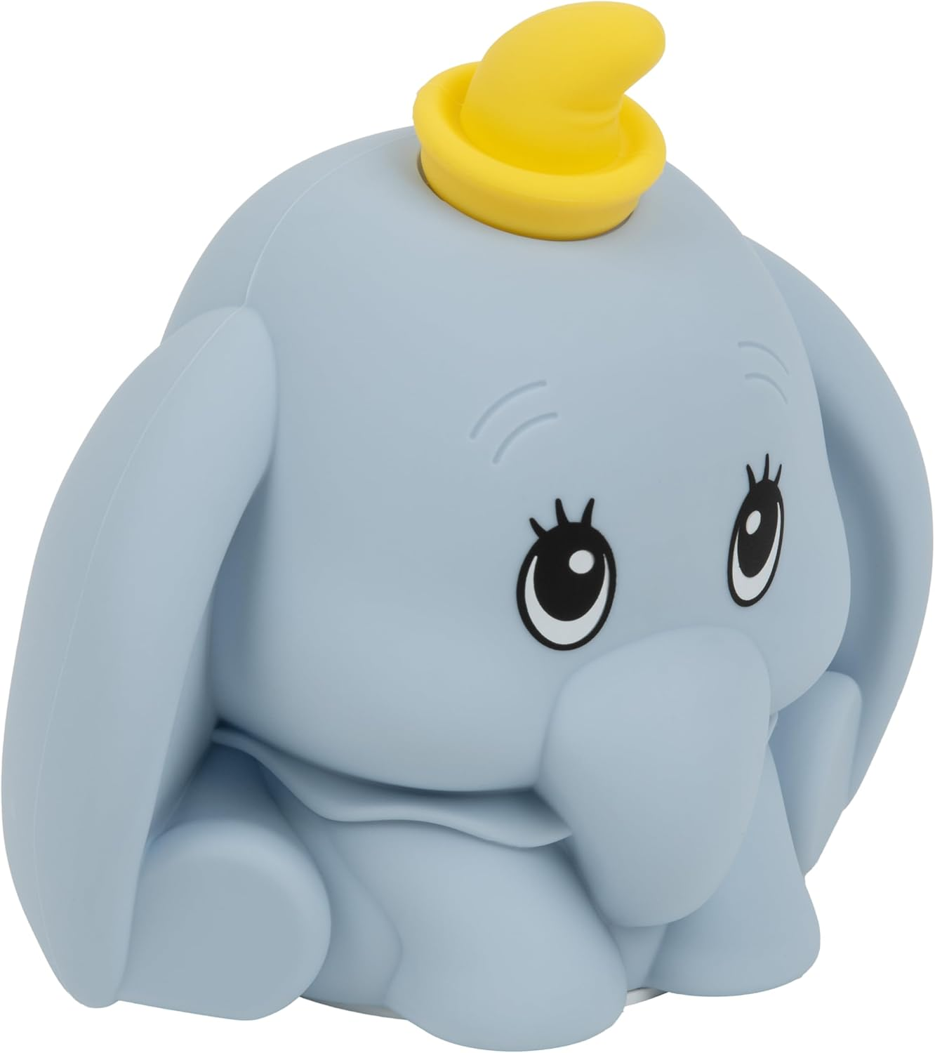 Paladone Disney Dumbo Squishyglo Silicone Night Light, Officially Licensed Rechargeable Elephant Lamp with Soft Touch and Auto Shut-Off for Bedroom and Home image number 4