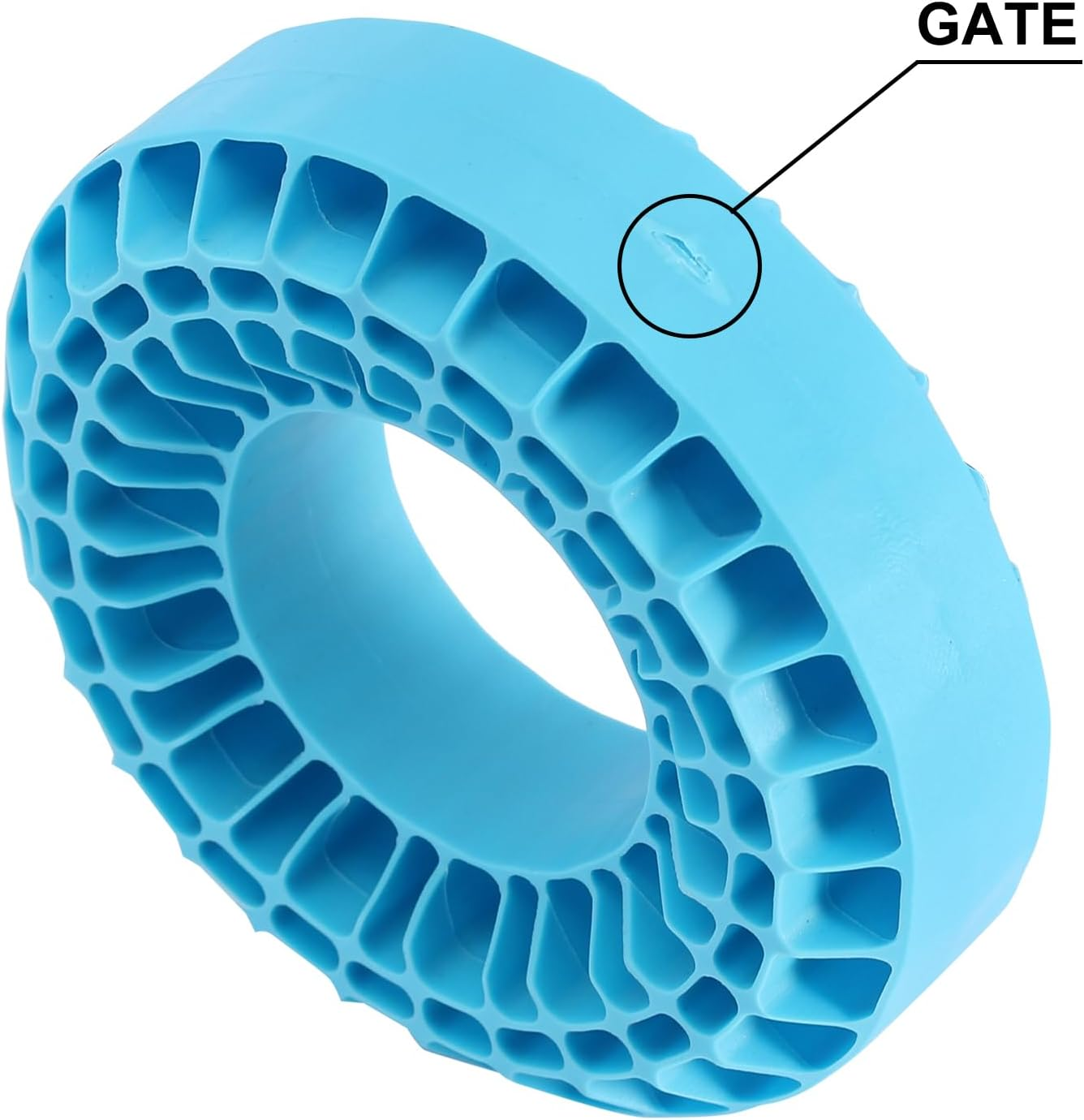 INJORA Silicone Rubber Insert for 118-122Mm 4.75" OD 1.9" Wheel Tires(Large Blue) - Large Blue image number 4