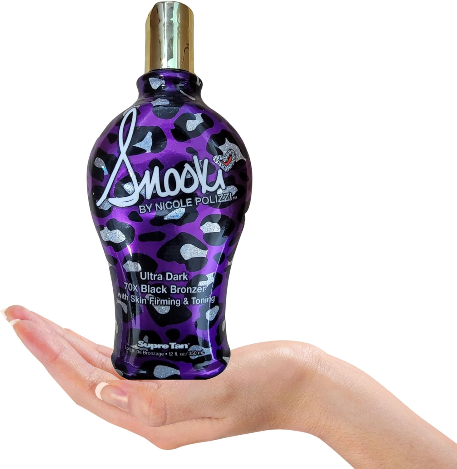 Snooki Ultra Dark 70Xblack Bronzer W/ Skin Firm & Toning 350Ml image number 1