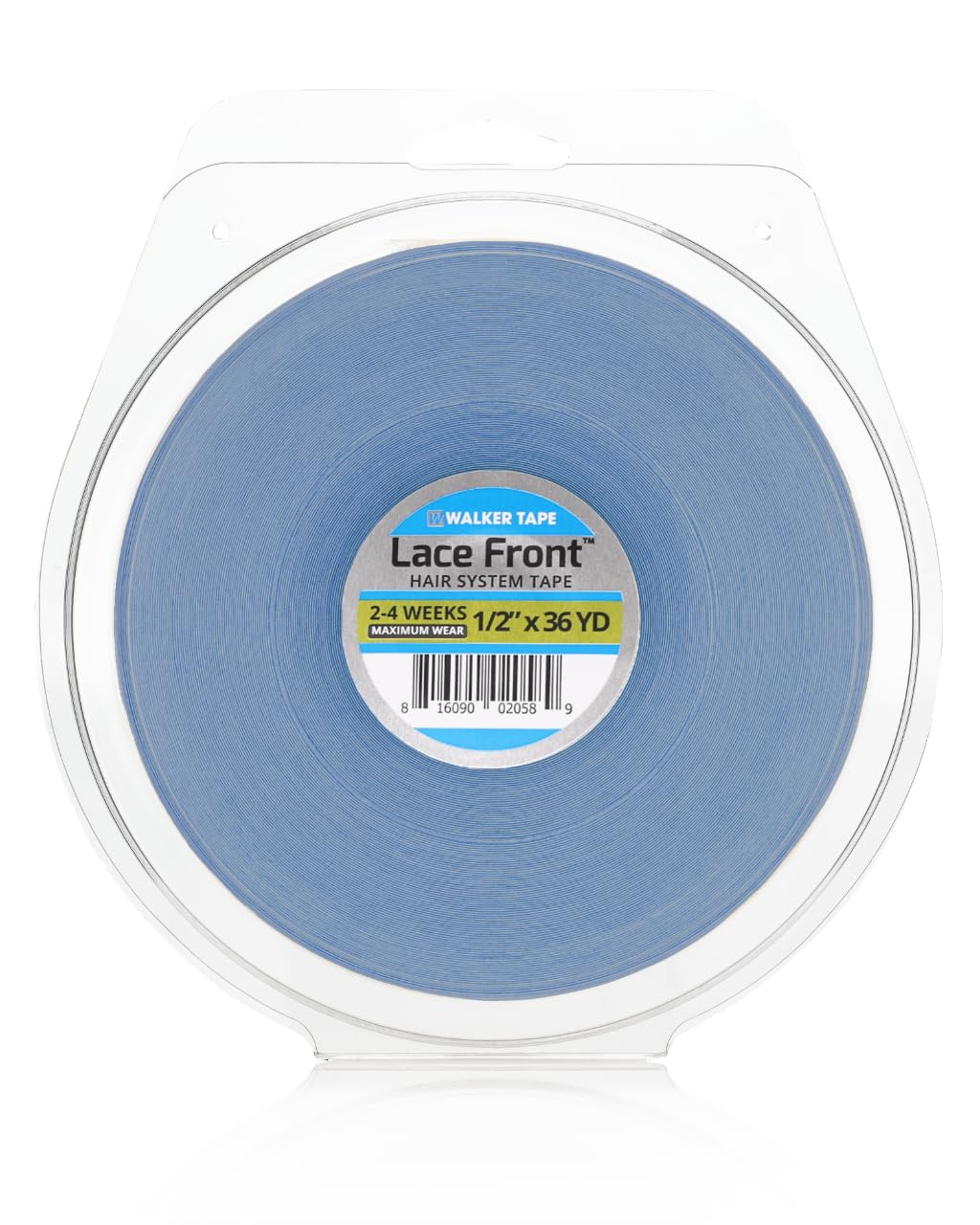 Walker 12 Yards Lace Front Support Tape (1Inch) for Toupee and Wig, Clear