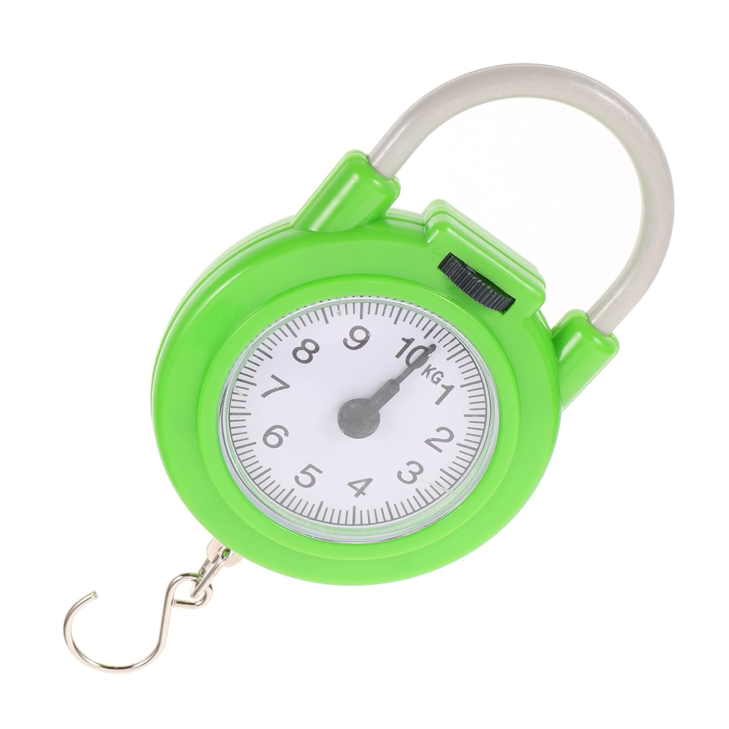 DECOMELODY Portable Small Spring Scale for Travel Luggage and Suitcase Weighing Manual Lightweight Metal and Plastic Handheld Scale with Hook for Home and Travel Essentials image number 3