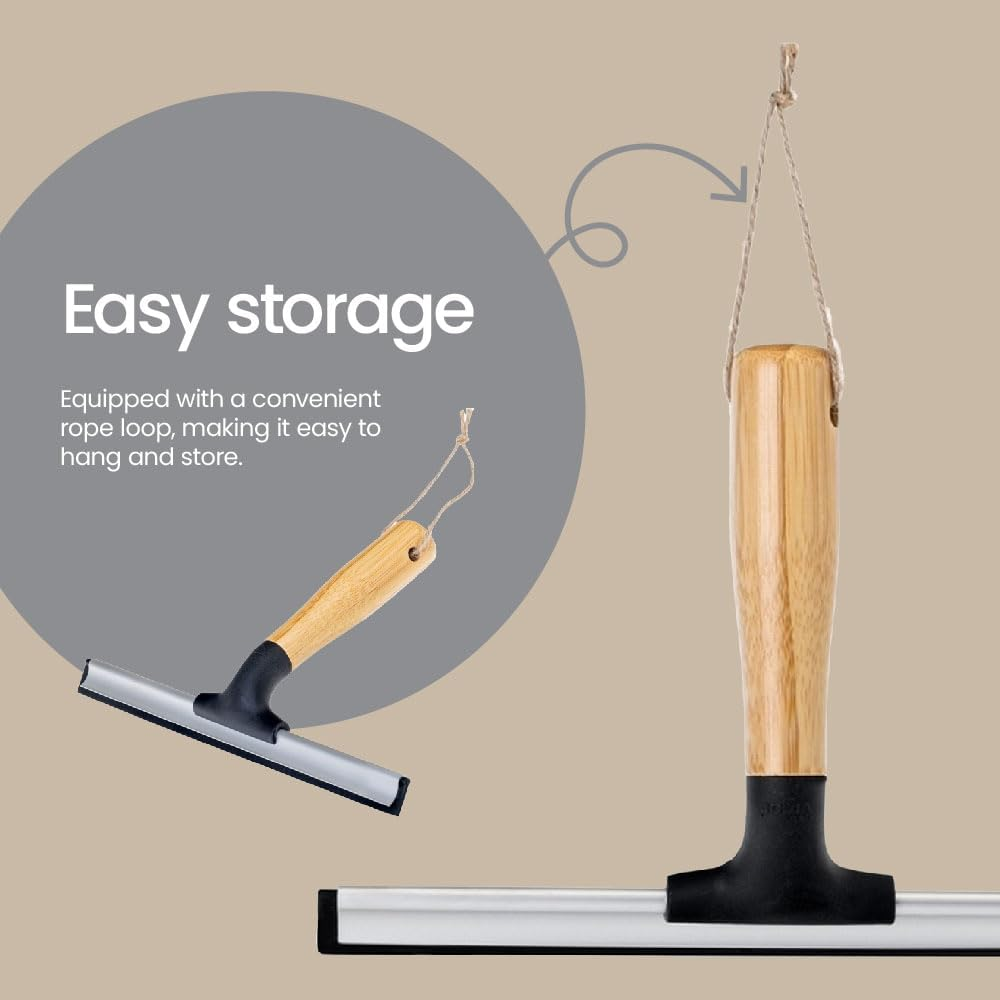 VIGAR Vintage Bamboo Squeegee - Multicolor image number 2