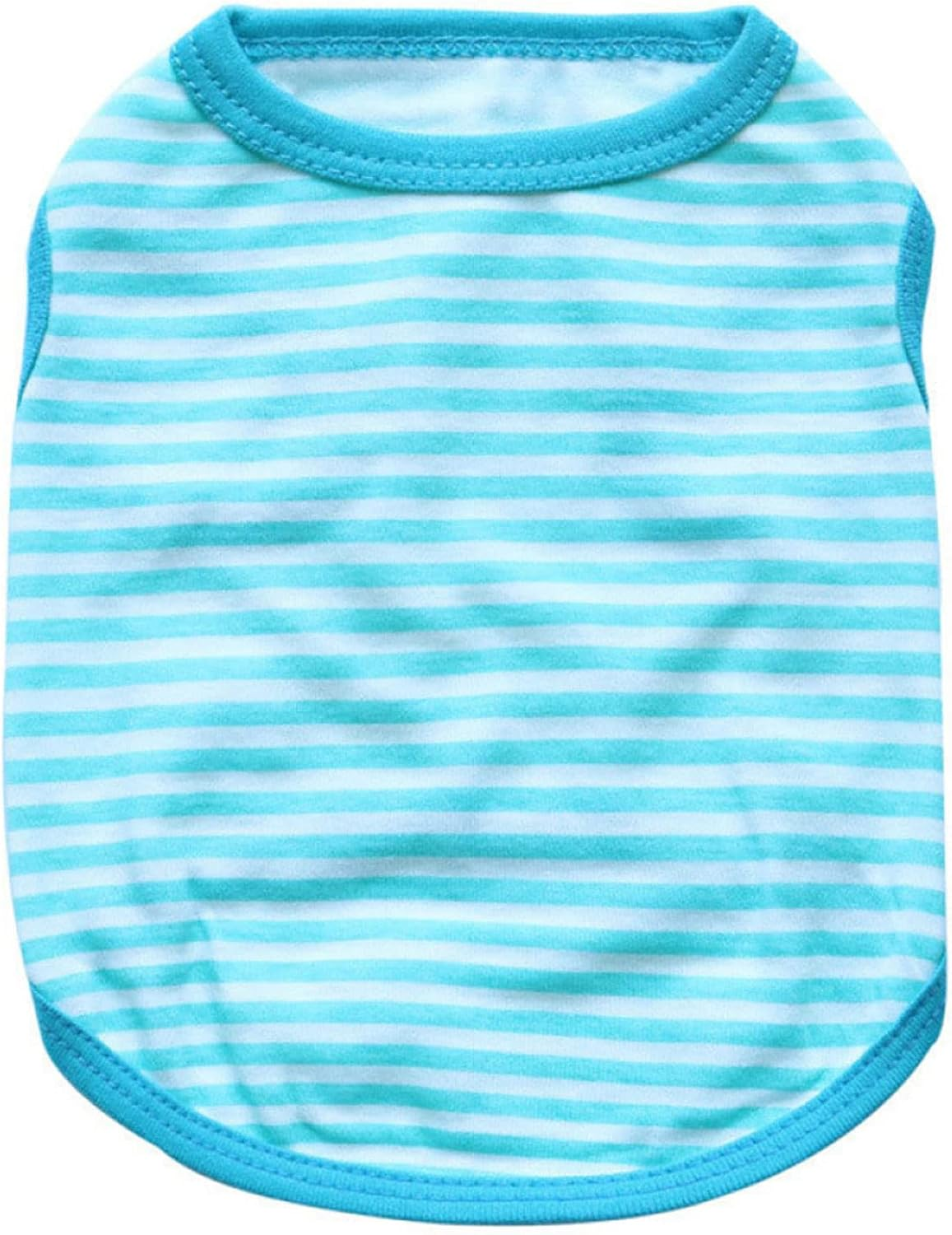 Summer Puppy Skirt Shirt Summer Striped Plaid Dog Shirt Comfortable Vests Dog Clothes Dog Shirt Pullover Sweatshirt for Small Medium Large Dogs Cats for Small Medium Dogs Cats image number 3