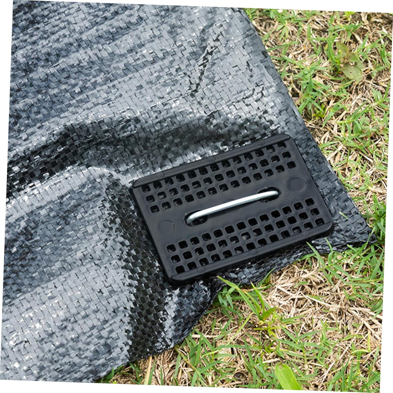 50Pcs Garden Staples Gasket Grass Pad Tent Stakes Gasket Camping Supplies Kit image number 1