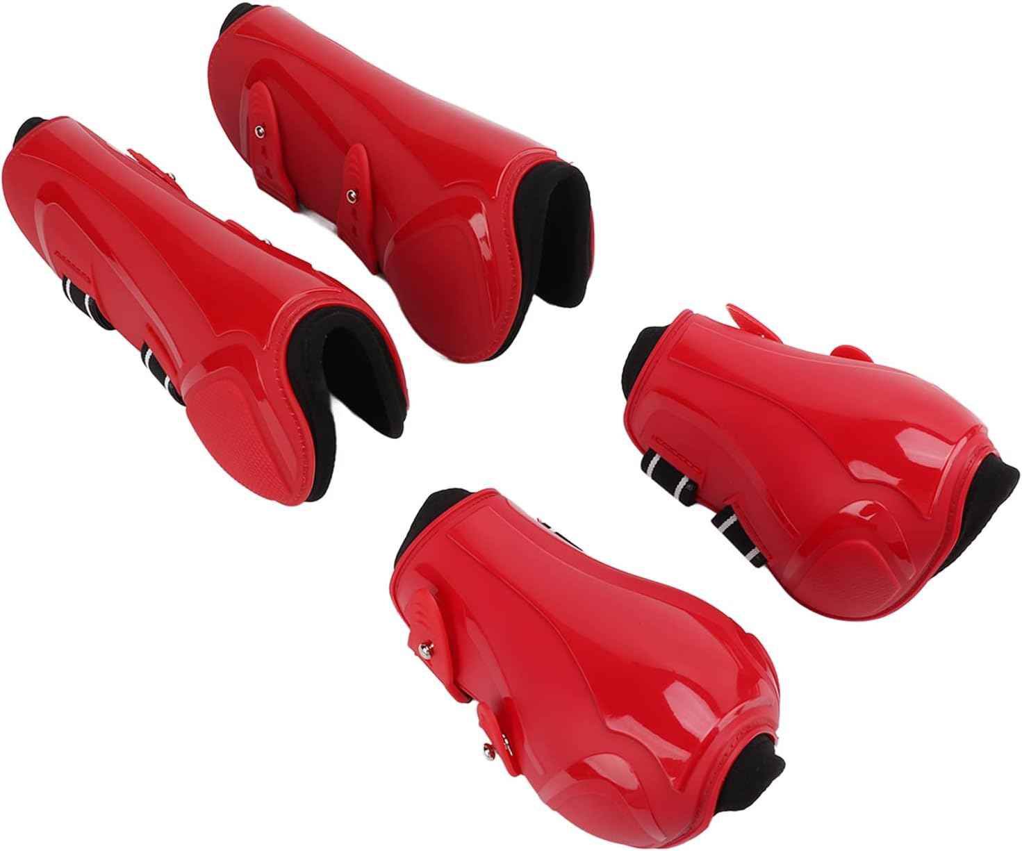 Horse Leg Boot, Comfortable Prevent Slipping Horse Tendon Boots Set for Horses image number 2