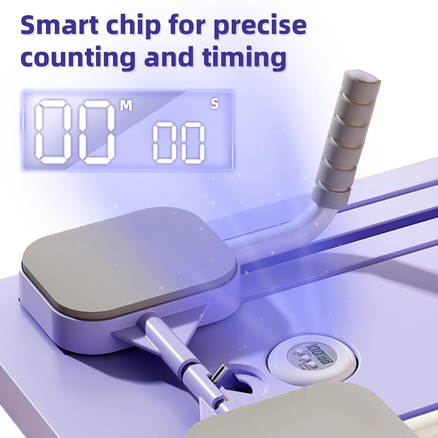 Foldable Pilates Board, 5 In1 Multifunctional Pilates Reformer Machine Set with Timer, Full-Body Toning Workout Core Exercise Equipment for Home Women Men