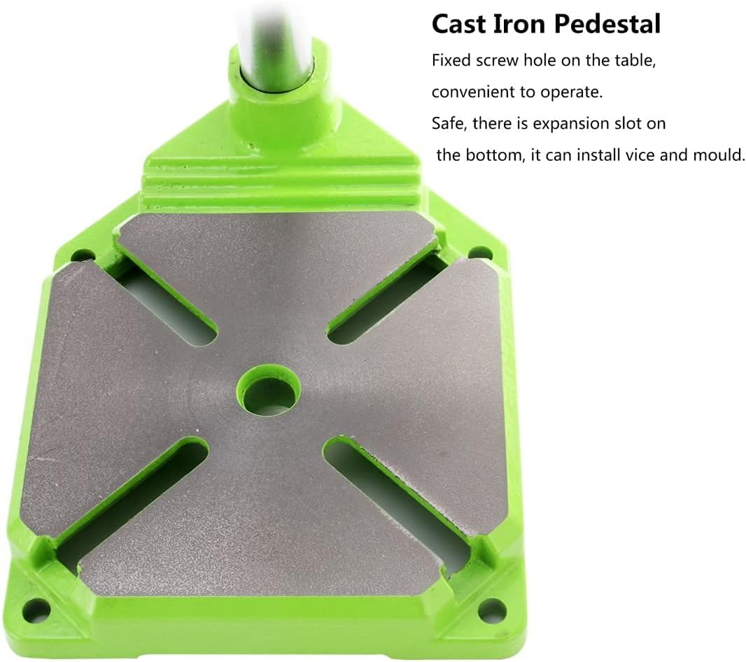 AOOK Floor Drill Press/Workstation - Rotary Tool Stand with 90&deg; Rotating Fixed Frame image number 1