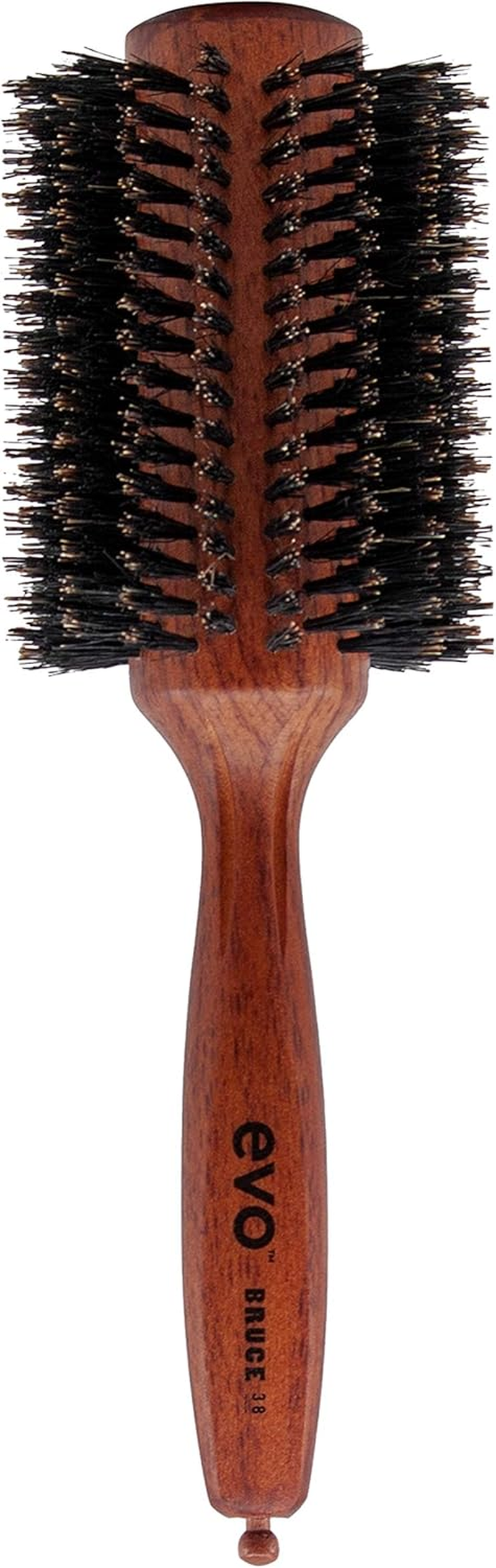 Evo Bruce Natural Radial Hair Brush - Professional Bristle Brush for Styling & Polishing - Volumising Hair Brush image number 6