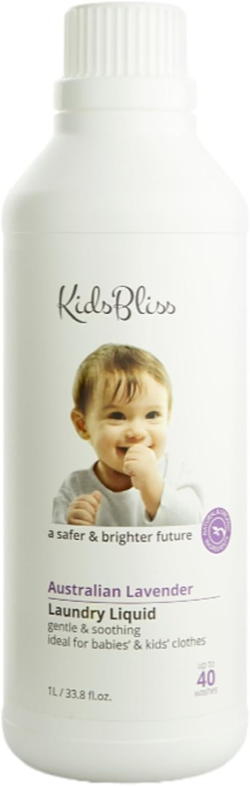 Kids Bliss Laundry Liquid -Australian Lavender 1L, 1000 Millilitre