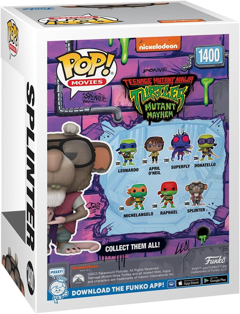 FUNKO POP! MOVIES: Teenage Mutant Ninja Turtles - Splinter image number 1
