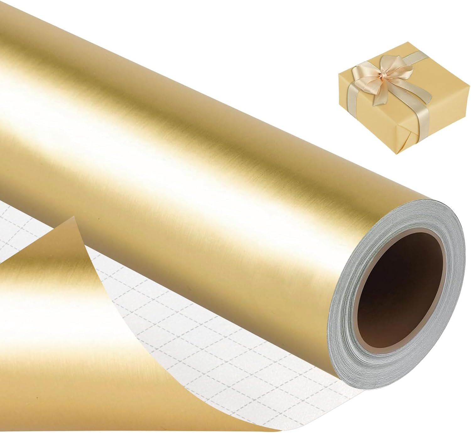 Matte Black Gift Wrapping Paper Roll, Solid Colour for Bouquet Wrapping, Wine Bottle Packaging, Graduation, Father&rsquo;S Day, Gift Boxes, Party Decoration, Men Wrapping Paper, 43Cm X 10M, Matte Black