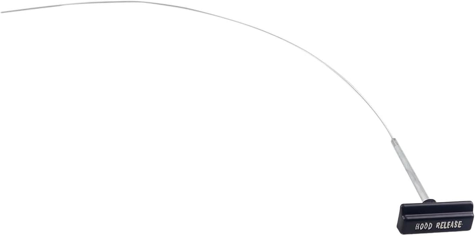 OLIMPOCICLI Hood Release Cable Assembly with Handle Fits for 1968-1976 C3 Corvette - Iron Wire image number 5