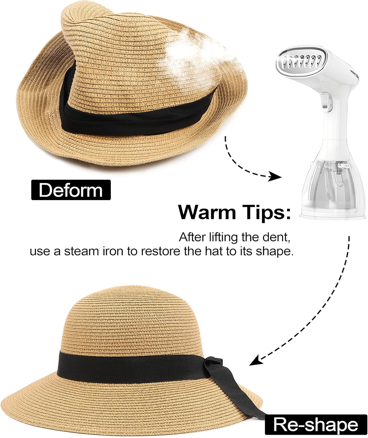 Zylioo XXL Straw Panama Hats Large Summer Beach Sun Hat Big Wide Brim UV Holiday Hat for Men Women image number 1