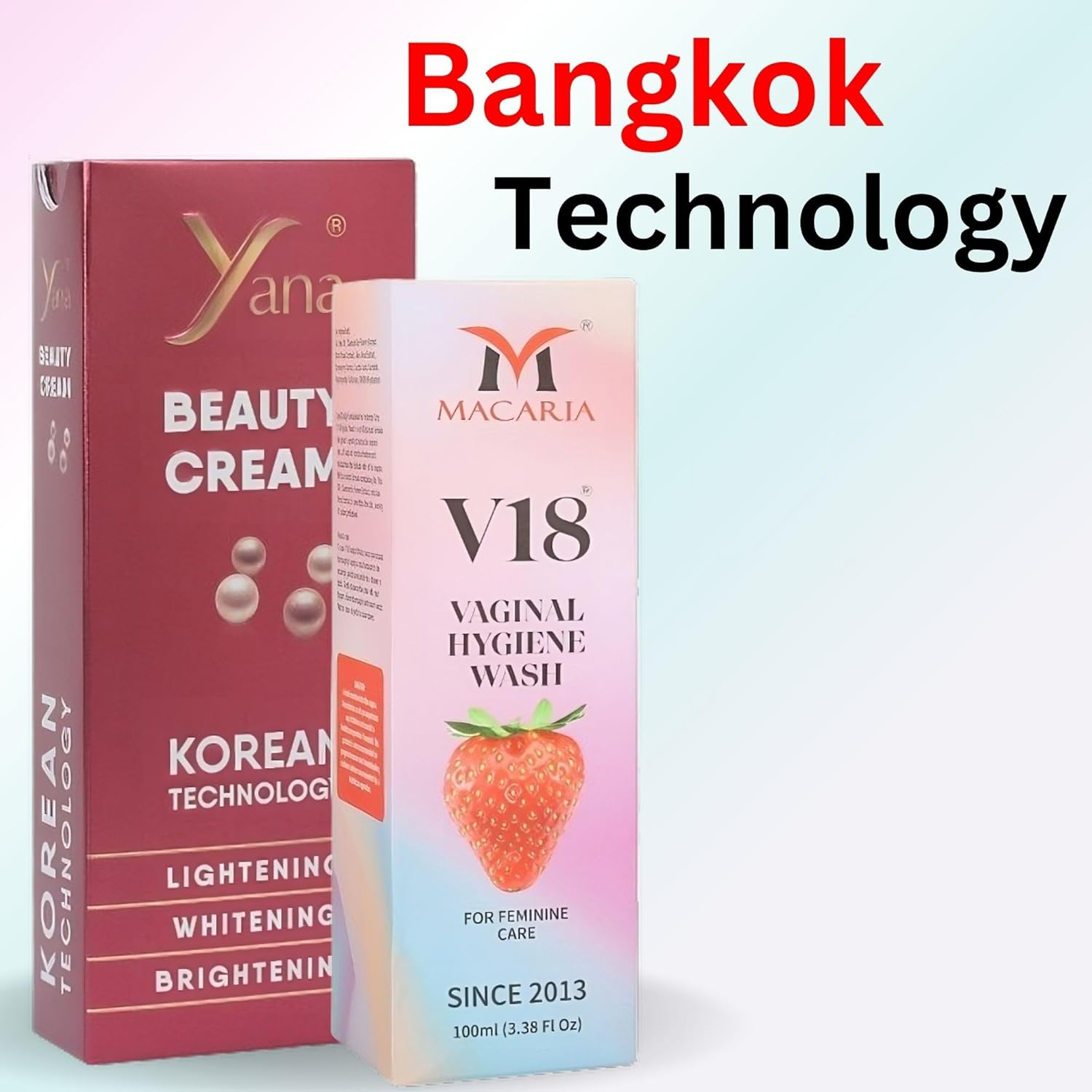 Yana Intimate Parts Whitening Brightening Lightening Cream for Intimate with V18 Hygiene Wash Whitening Soap Care image number 1