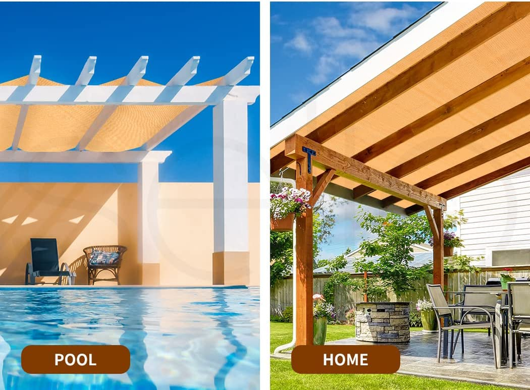 Mountview 3.66X20M Shade Cloth Shadecloth Sun Sail Garden Canopy 70% Cover Awning,Sun Block Outdoor Marquee Canopy Shelter Cover for Beach Pool Car Patio Backyard Lawn Garden Carport Fence Greenhouse image number 1