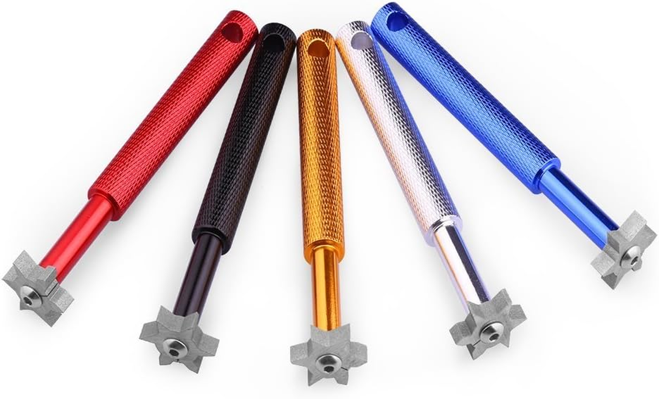 Golf Cleaner Golf Club Groove Sharpener Groove Cleaner for All Irons Pitching Sand Lob Gap and Approach Wedges and Utility Clubs, Re-Grooving Cleaning Tool Accessories image number 6