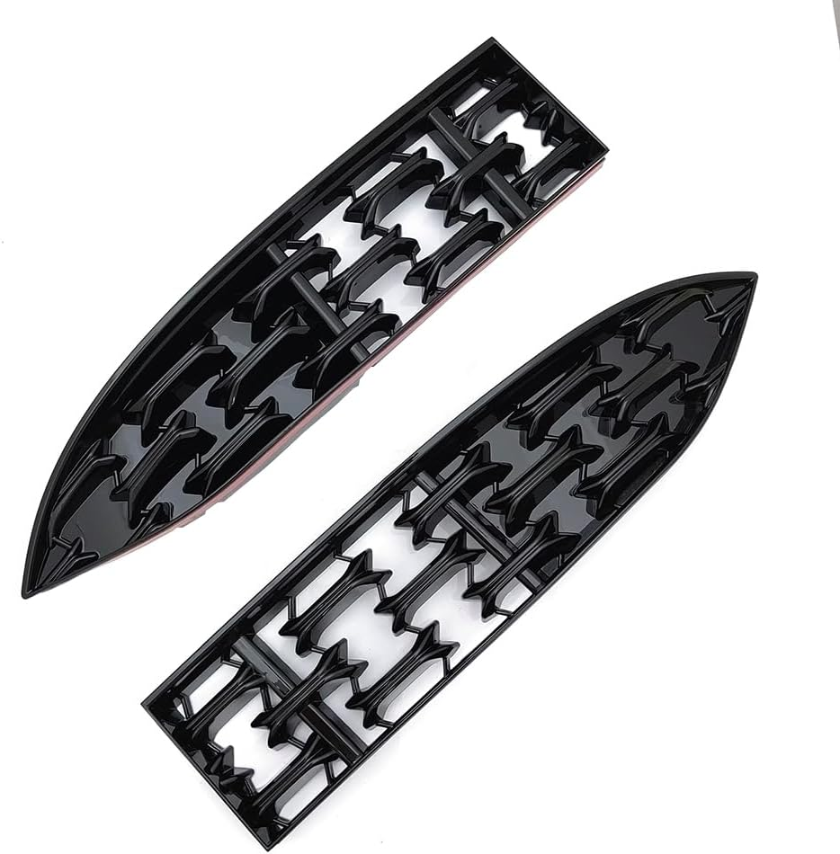 AOKIO Glossy Black Front Grille Inserts Bumper Grill Guard Molding Trim for Mazda CX5 CX-5 Accessories 2022 2023 2024 (Not for 2017-2021), 22CX5-XZWGS-01 - Carbon Fiber Style image number 3