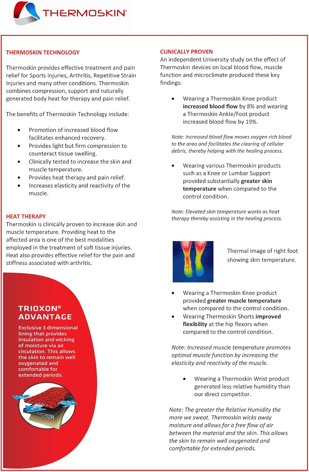 Thermoskin Sport Knee Stabilizer image number 6