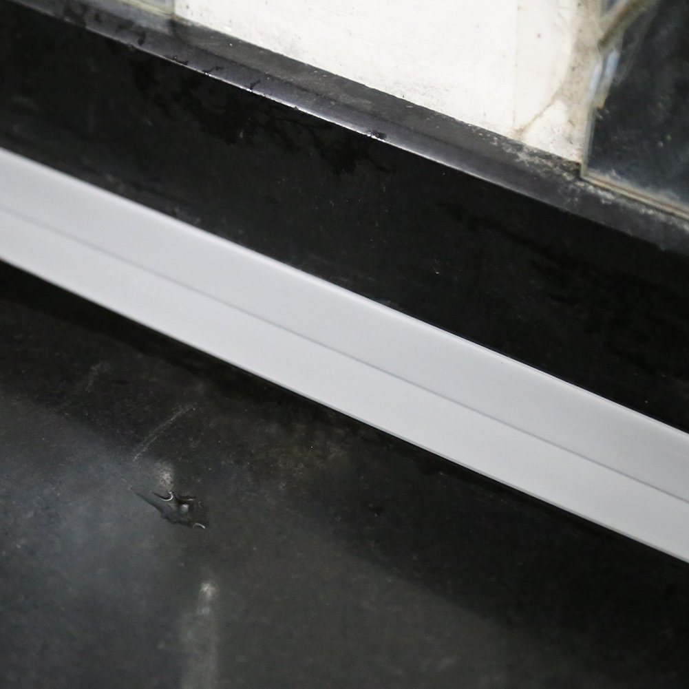 Wall Caulk Strip Self Adhesive Kitchen Caulk Tape and Bathroom Wall Sealing Tape Caulk Sealer PVC Edge Guard Anti-Scratch Wall Decoration Grey, 22Mm X 3.2M