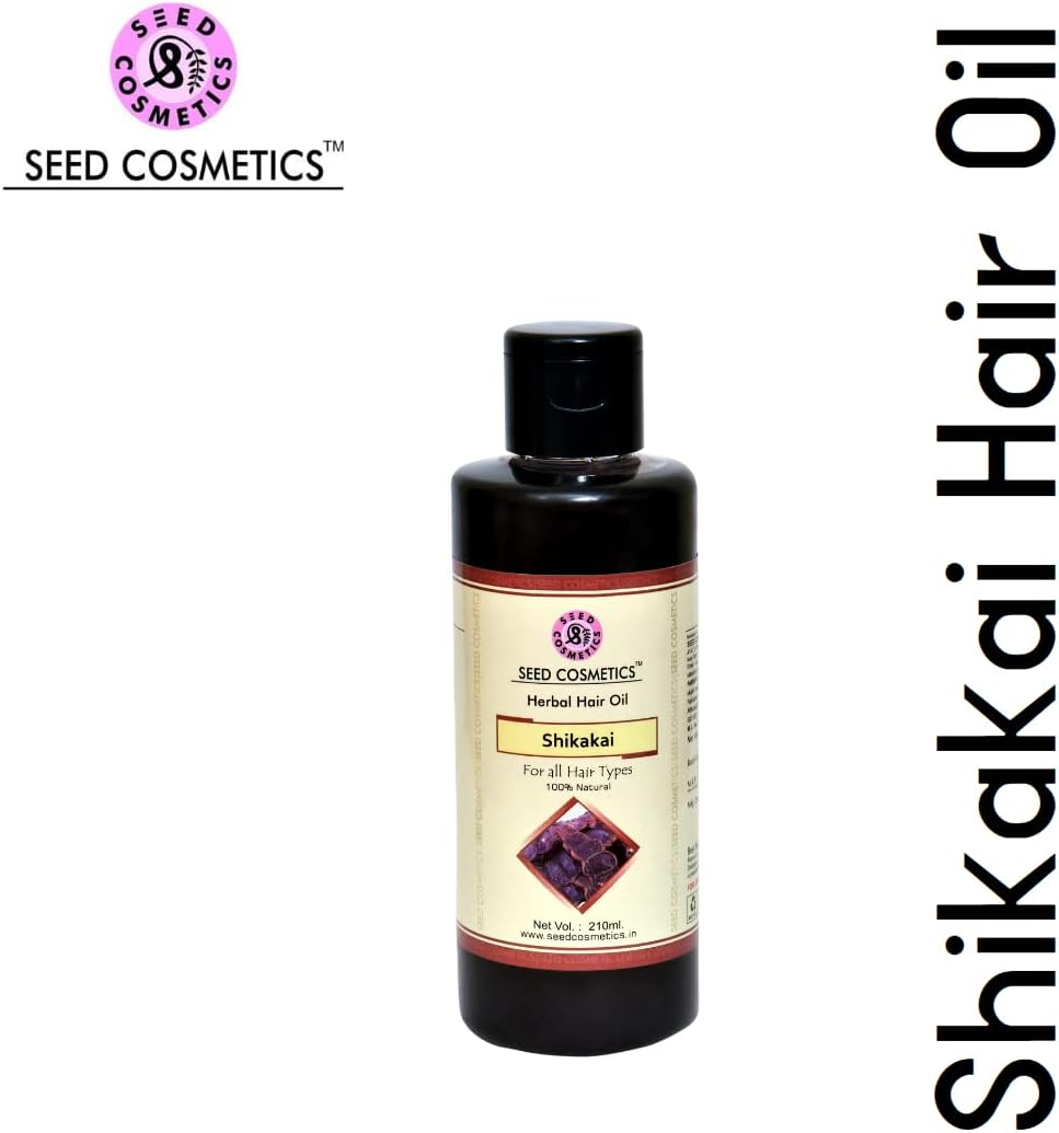 Shikakai Hair Oil | Enriched with Natural Herbs | for Hair Strengthening | for Men & Women | Pack of 4 (4 X 210Ml) image number 2
