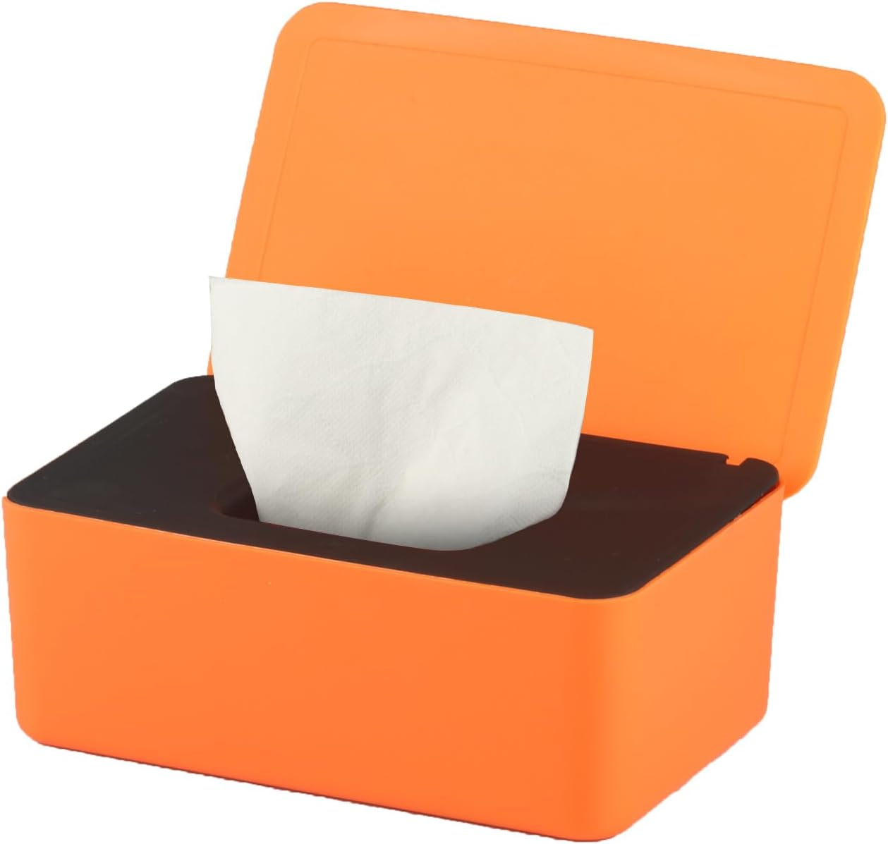 Wet Wipes Storage Box, Wet Wipes Box, Wipes Dispenser Holder Case Boxes, Toilet Tissue Paper Napkin Container Box with Lid for Home Office Desk - Green