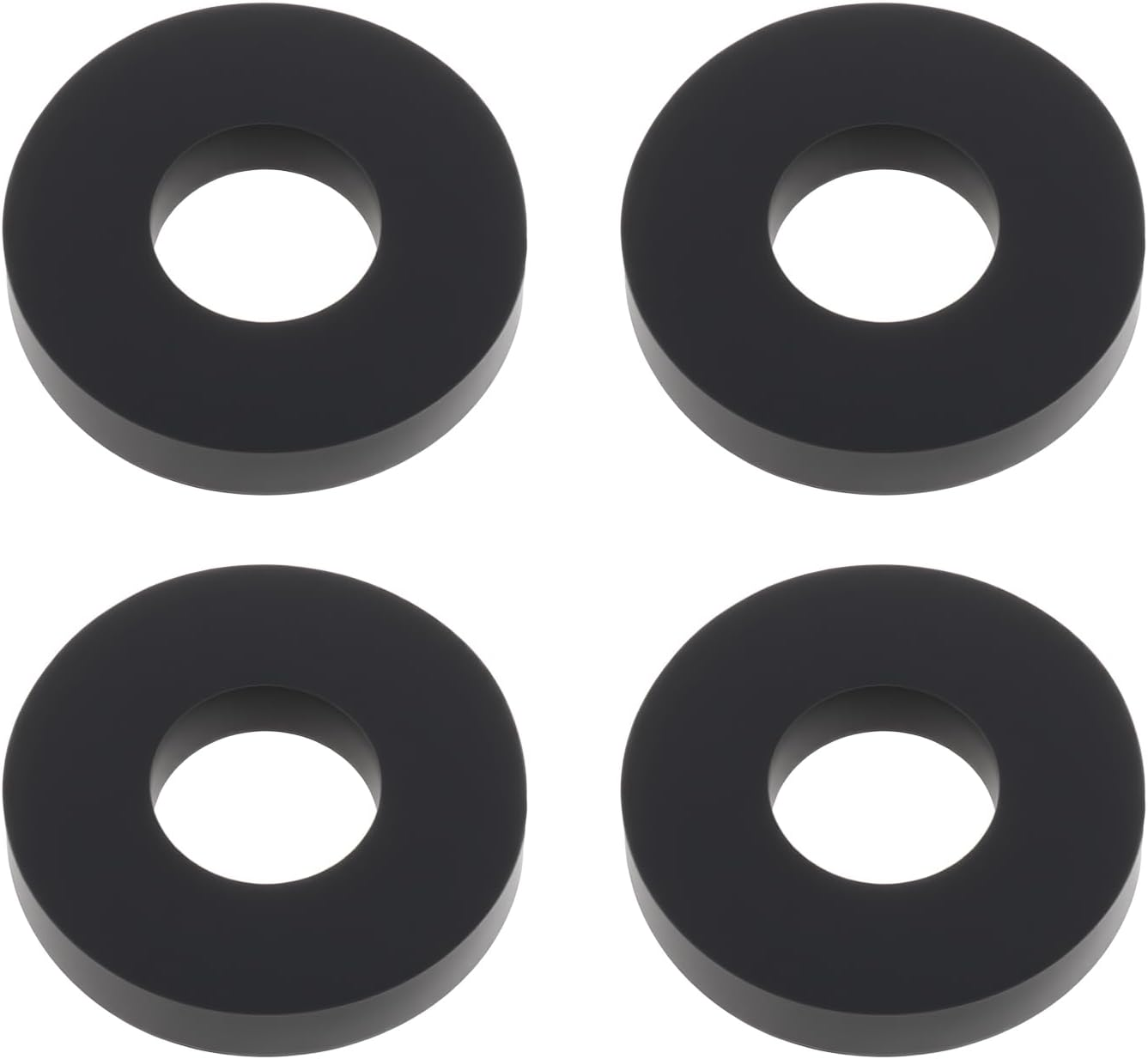 Create Idea 4PCS Cassette Tape Recorder Idler Wheel Rubber 18X8X3Mm Compatible with Pioneer CT-737 MKII Cassette Tape Deck image number 5