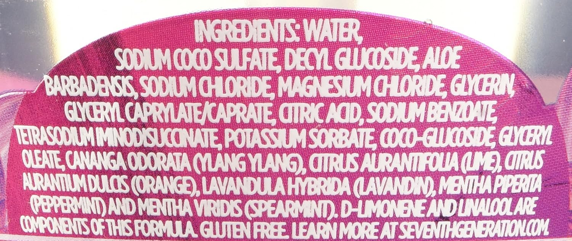 Seventh Generation Hand Wash, Lavender Flower and Mint, 12 Ounce (Pack of 6) image number 6