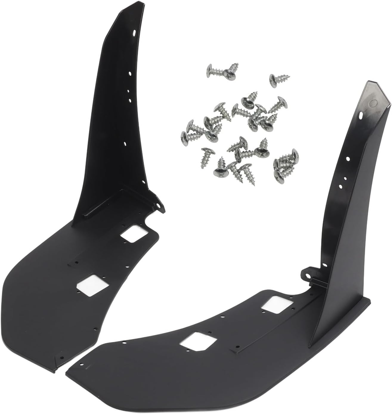 Front Bumper Corner Spoiler for Mustang GT500 2014‑2021, Universal Front Bumper Lip Strut Rod Spoiler for Mustang GT500 2014-2021, Front Bumper Chin Spoiler image number 4