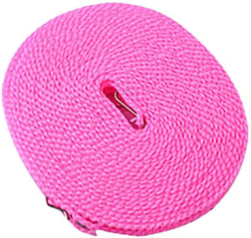 1Pcs 5 Metres Non-Slip Clothes Line Windproof Hanging Fence Line Type Clothes Line for Travel Home to Laundry - Blue