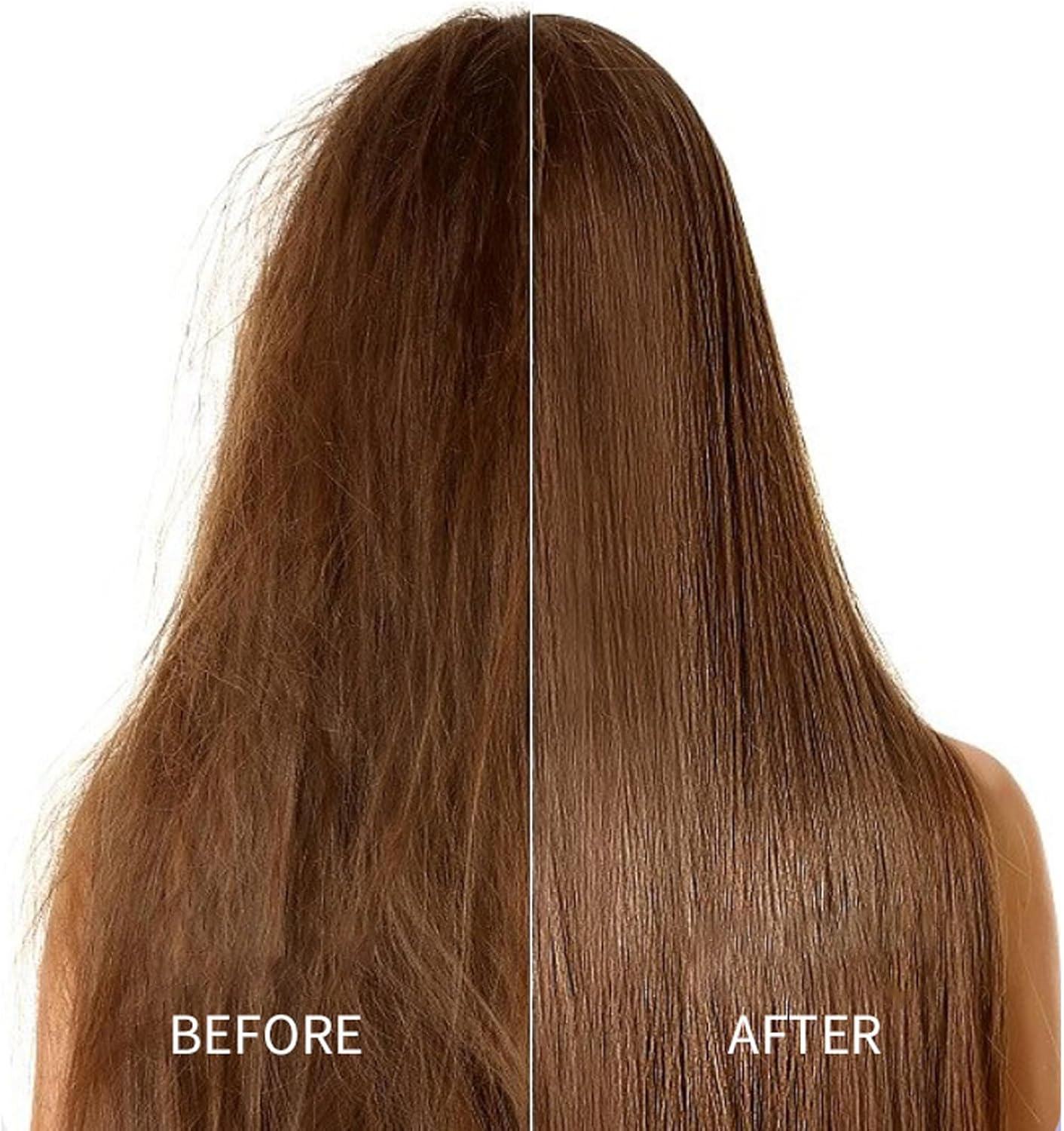 Rechargeable Mini Hair Straightener, Portable Straightening Brush, anti Scald Type C Cordless Hair Straightener with 3 Adjustable Temperature for All Hair Types (Purple)