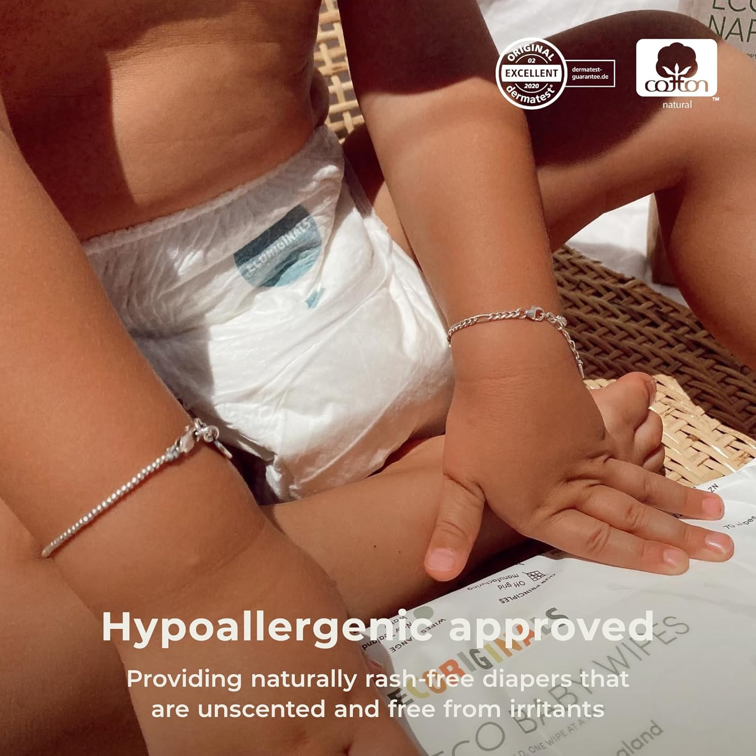 Ecoriginals - 14 Eco Junior Pull Ups - Kids Nappy Pants Size 6 with 100% Plant-Based Layers, Disposable & Hypoallergenic Toilet Training Pants - Secure Fit Nappies (16Kg+), 1 Pack image number 1