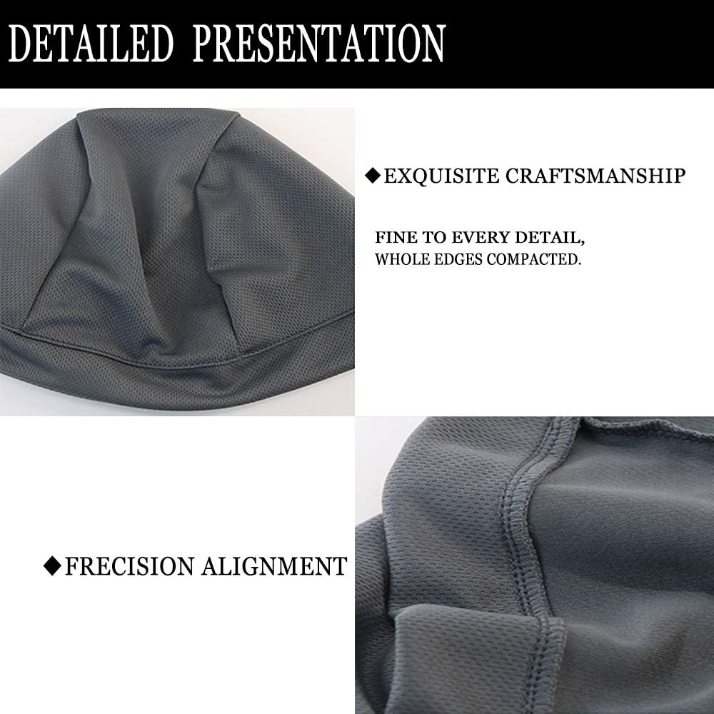 Go-Sport Cooling Skull Cap Helmet Liner Sweat Wicking Cycling Running Hat for Men Women - 2Black,Royal image number 5