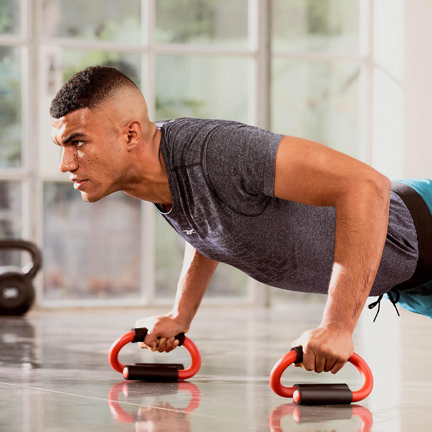 Reebok Push up Bar Push up Training Grip Push up Muscle Training image number 1